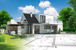 Haus mit Plan